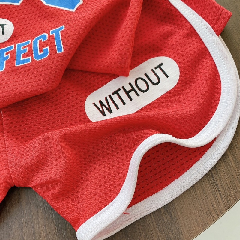 Bộ cộc tay thể thao chất cotton thông hơi siêu mềm mát, thấm mồ hôi cho bé trai bé gái