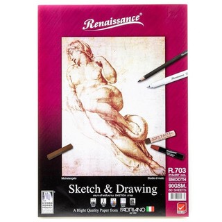 Tập vẽ phác thảo sketch Renaissance A4 A5