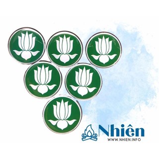 Huy hiệu hoa sen (Đổ keo)