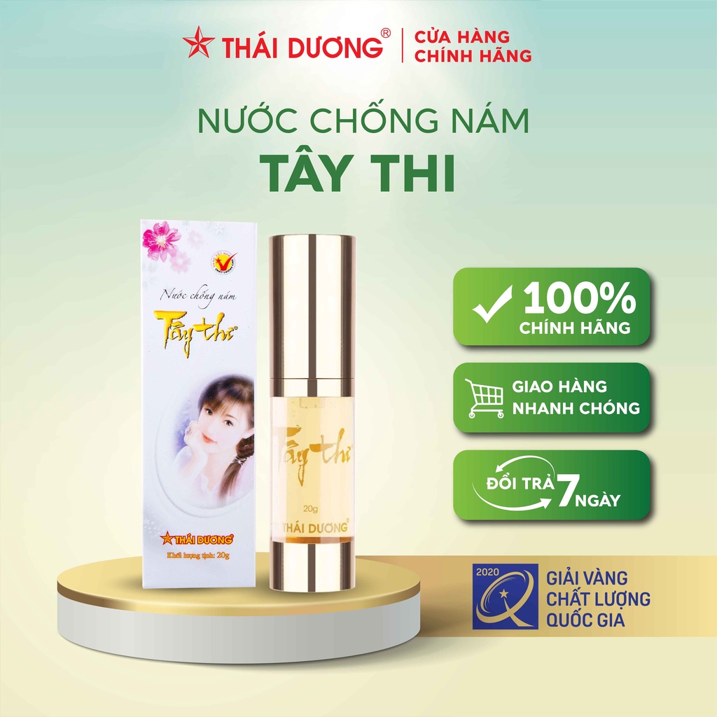 Nước Tây Thi chống nám, tàn nhang 20g - Sao Thái Dương