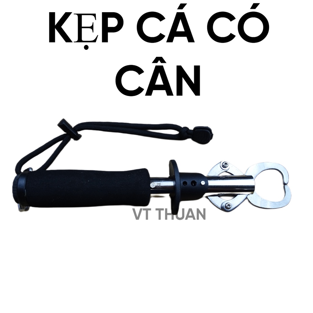 Kẹp gắp cá có cân cân max 15KG