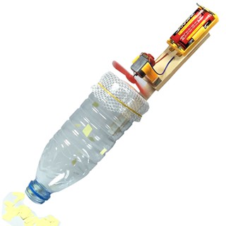 Đồ chơi trẻ em S17 thông minh sáng tạo STEM  mô hình lắp ghép máy hút bụi tự chế bằng ống nhựa