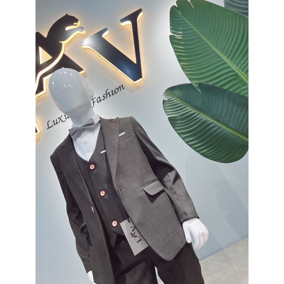 Cho thuê Vest trẻ em màu đen