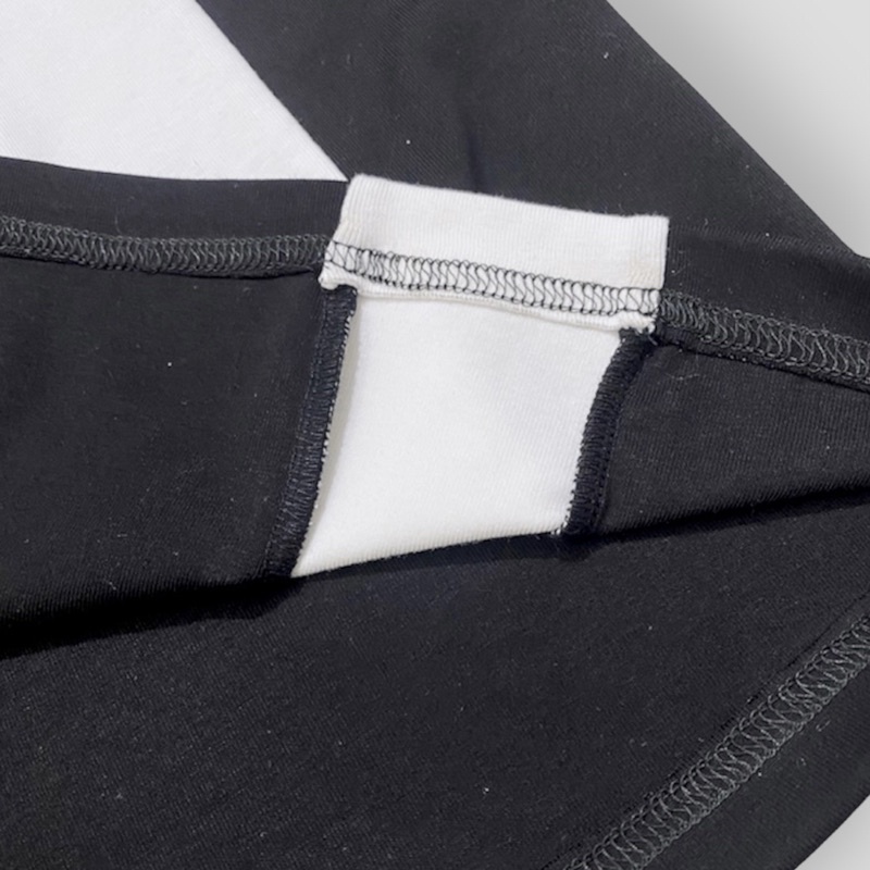 Áo thun tay lỡ form rộng kẻ sọc vai - phông nam nữ cotton oversize Jiang Store