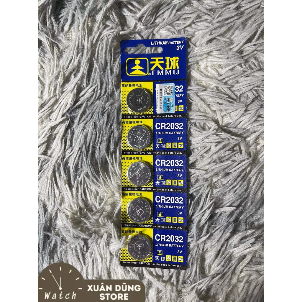 Pin TMMQ CR2032/CR2016 thay pin đồng hồ đeo tay, chìa khoá từ, máy tính casio, ...