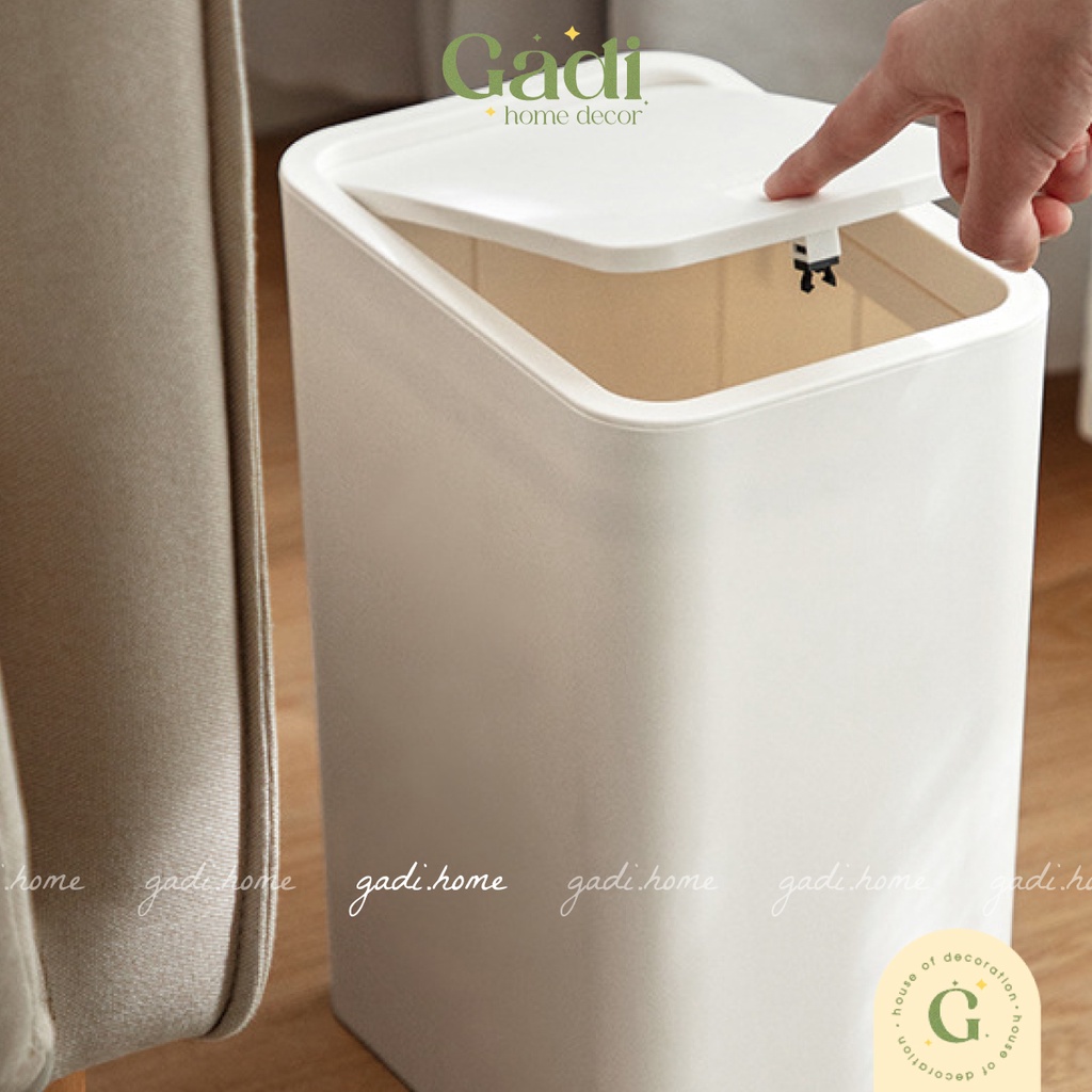 Thùng Đựng Rác Cao Cấp 1 Chạm Gadi Home – Thùng Rác Trang Trí Trong Nhà | TOWERBIN