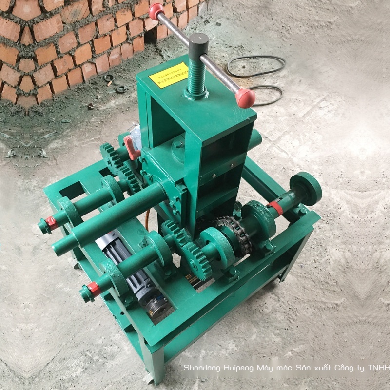 Máy uốn ống tròn nhà kính trồng rau dọc máy uốn điện 3kw máy uốn điện đa năng