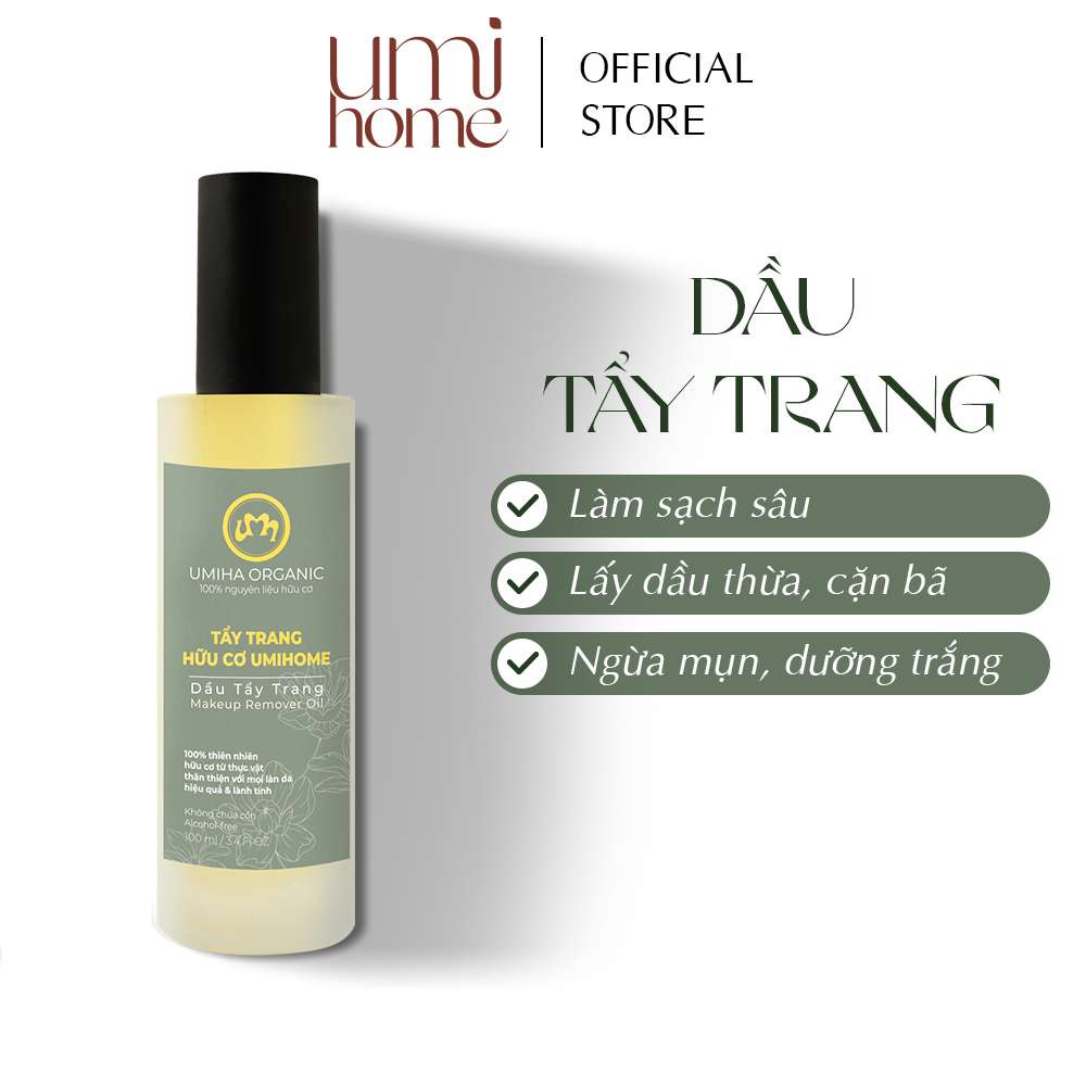 Dầu tẩy trang UMIHOME Cleansing Oil 50/100ml làm sạch dưỡng ẩm da chuyên sâu