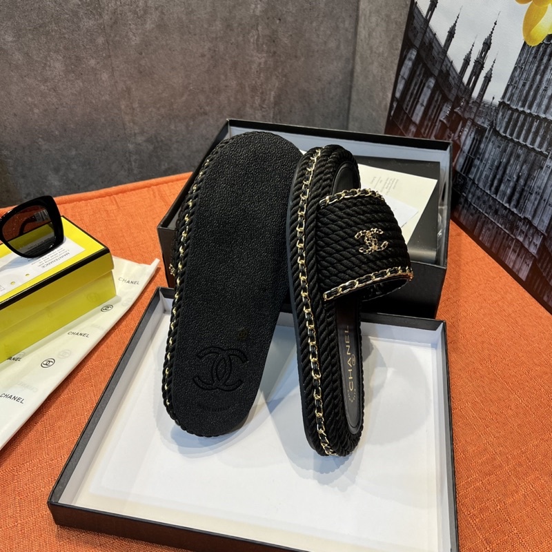 Dép lê viền cói Chà leo mẫu mới hè 2023. Hàng quảng châu cao cấp đầy đủ hộp túi