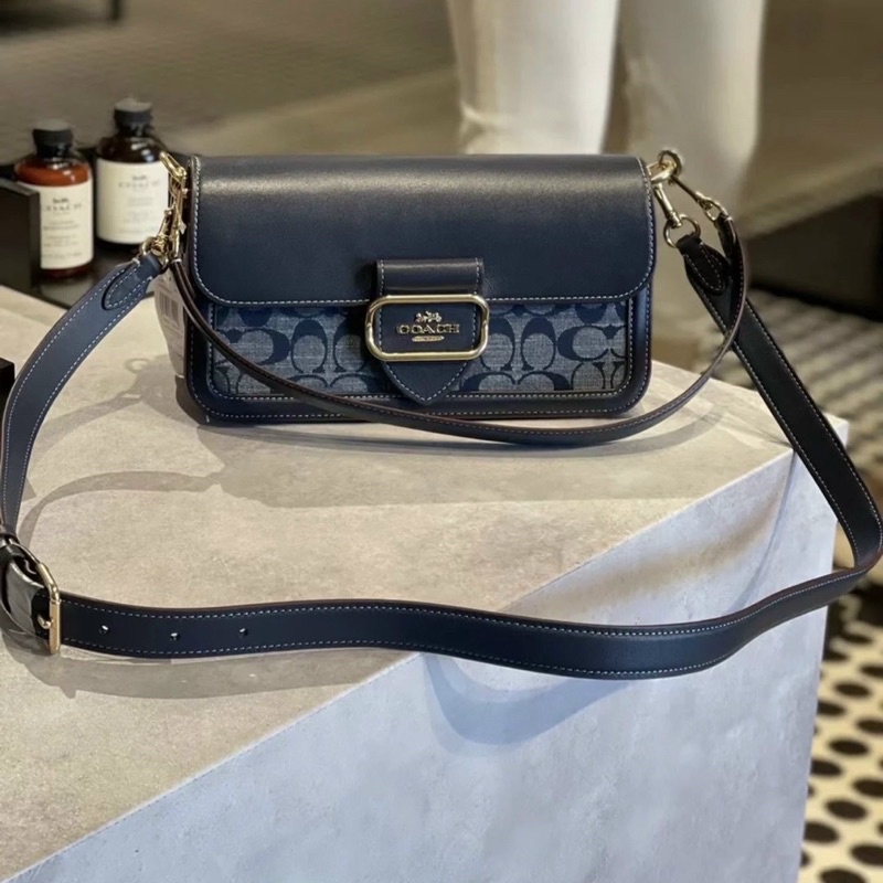 TÚI NỮ COACH  Women's Bag Colorblock Classic Logo MORGAN Shoulder Bag