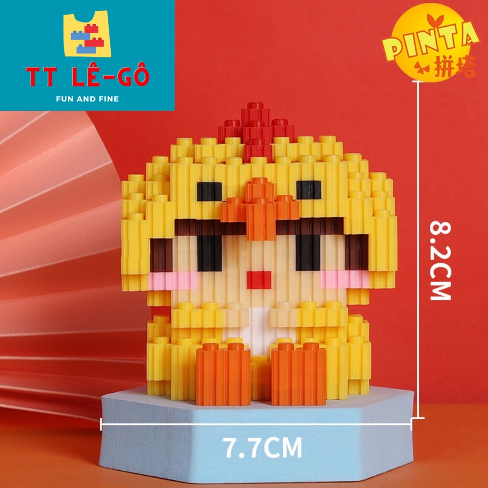 Đồ chơi mô hình 12 con giáp, Mô hình lắp ráp 12 con giáp, Tý,Sửu, Dần,Mẹo,Thìn,Tỵ,Ngọ,Mùi,Thân,Dậu,Tuất,Hợi.