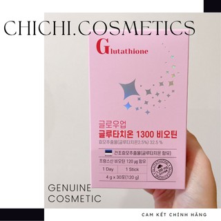 Bột uống truyền trắng chống nắng nội sinh Glutathione 1300mg
