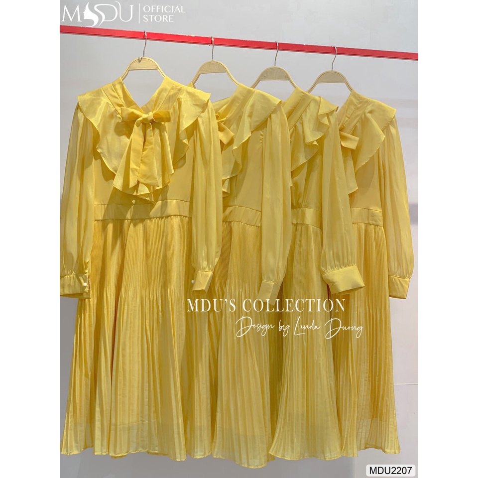 MDU2207 Váy xòe tơ Hàn cao cấp, nhẹ nhàng, không bai, không xù