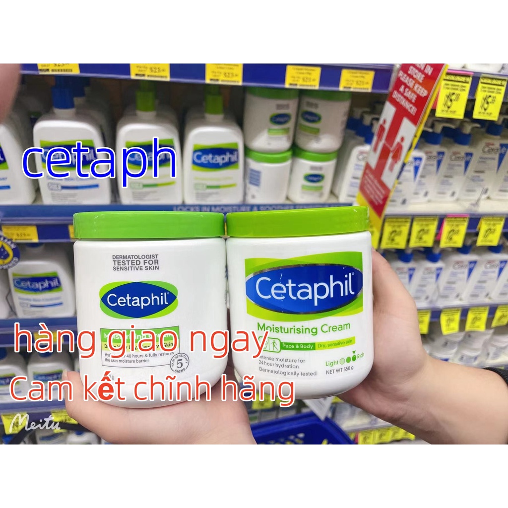 💥CHÍNH HÃNG💥 dưỡng ẩm cetaphil moisturising cream 550g 43