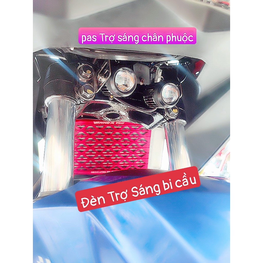 Đèn Trợ Sáng Mini Bi Cầu Mini Xe Máy Chính Hãng gắn oto xe máy