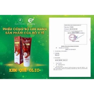 [Chính Hãng] Kem Quế Olic Tan Mỡ Chính Hãng