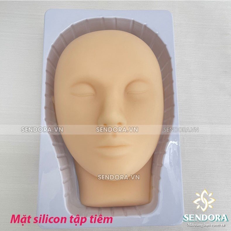 Đầu Manocanh silicon siêu mềm học tiêm filler, căng chỉ, Đầu canh silicon dẻo Hàng loại 1