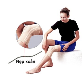 ✅ đai gối 4 nẹp xoắn hở im es-708 - đai ổn định khớp gối, giảm đau thoái hóa khớp, phòng ngừa chấn thương