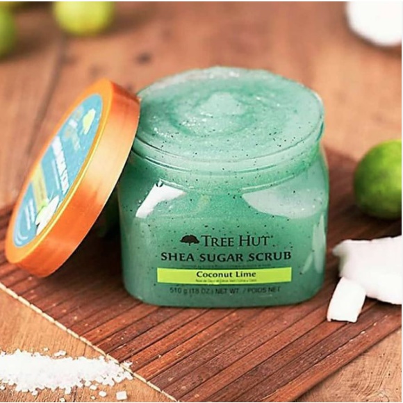 (Hàng Cty) Tẩy Tế Bào Chết Tree Hut Shea Sugar Scrub Coconut Lime