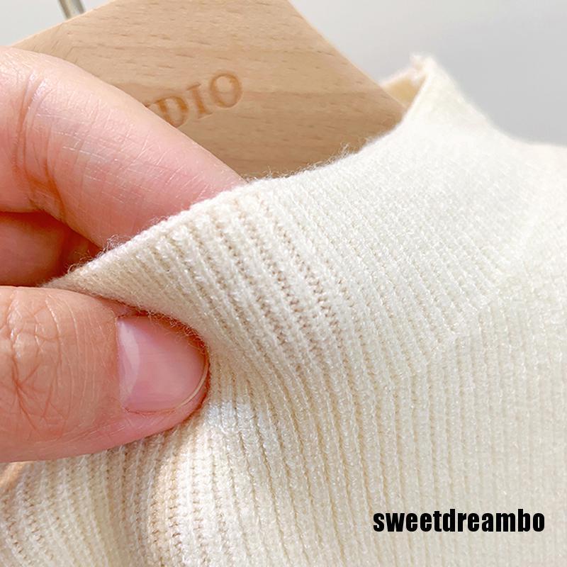 Áo tank top dệt kim cổ lọ màu trơn thời trang hè cho nữ