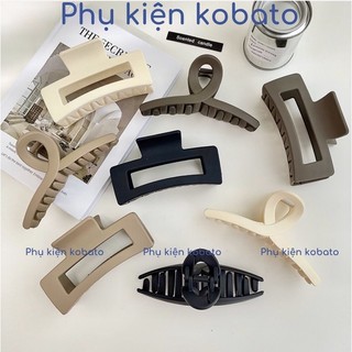 Kẹp càng cua Hàn Quốc, kẹp chéo chữ T bằng nhựa Hot Trend cho nữ