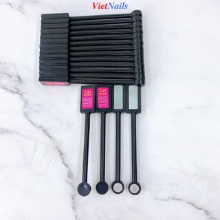Cây hơ mắt mèo nam châm hai đầu hơ sơn gel - cây hơ mắt mèo hai đầu tròn, vuông