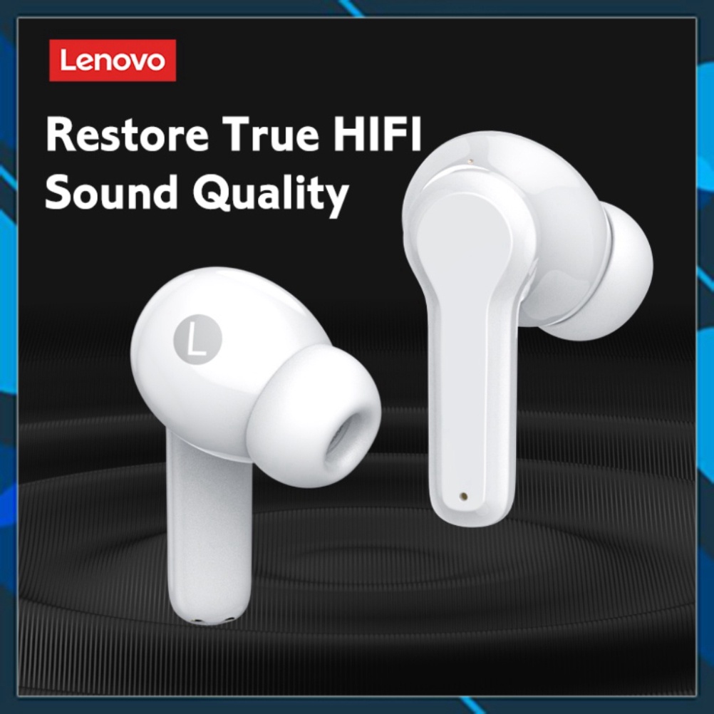 Nguyên bản Lenovo LP1S TWS Tai nghe Bluetooth 5.0Tai nghe thể thao chống thấm nước Giảm tiếng ồn với Mic tai nghe gaming