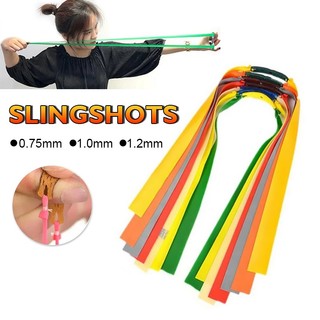 Dây Ná Cao Su, Dây Thun Ná Cao Su độ dày 0.75mm, 1mm, 1.2mm siêu bền,  giá rẻ độ chính xác cao màu ngẫu nhiên.