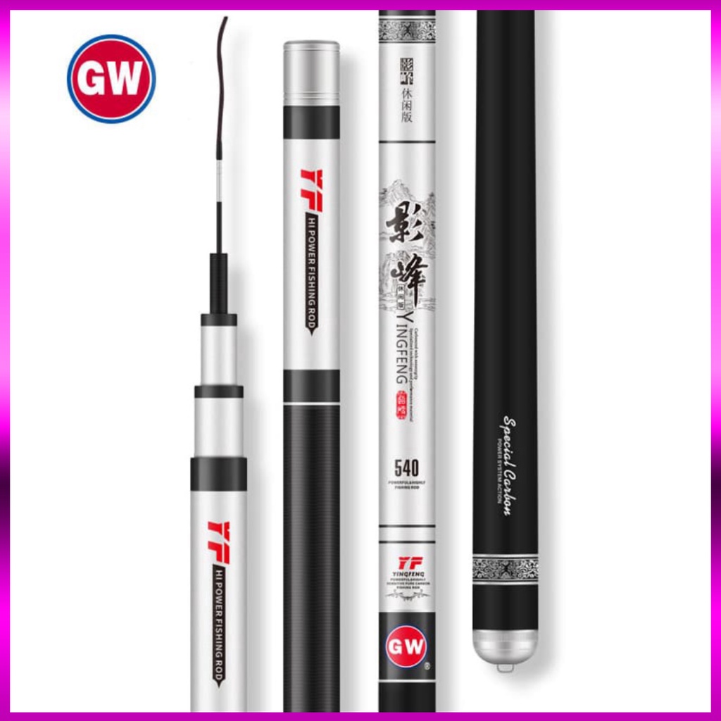 Cần Câu Tay GW Yingfeng 5H Bản Nhẹ Chuyên Câu Rô Diếc Câu Đơn Câu Đài