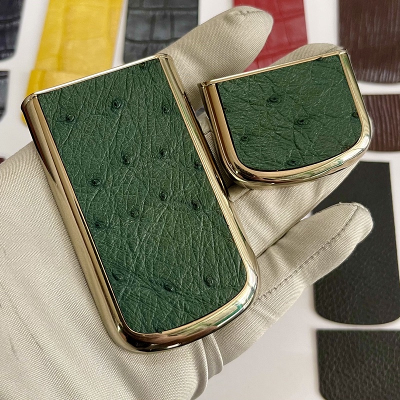 Miếng dán da Nokia 8800 da bê thảo mộc