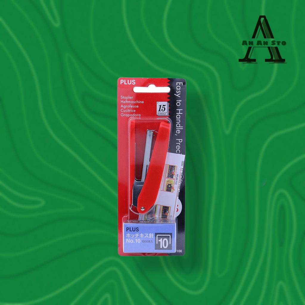MÁY DẬP GHIM PLUS PS-10E - KÈM 2 HỘP GHIM