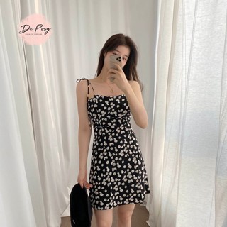 sẵn 🌸 Váy hai dây hoa cúc cực sexy - Váy 2 dây hoa cúc para.noise | 𝑫𝒓𝒆𝒔𝒔 𝒃𝒚 𝑫𝒆 𝑷𝒐𝒔𝒚