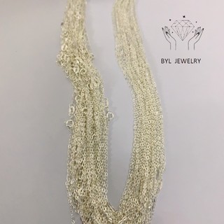 Gía xưởng Dây chuyền họng đơn chuẩn bạc ta không đen - BYL JEWELRY
