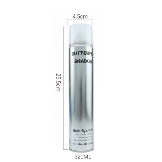 Gôm xịt tóc butterfly shadow 320ml