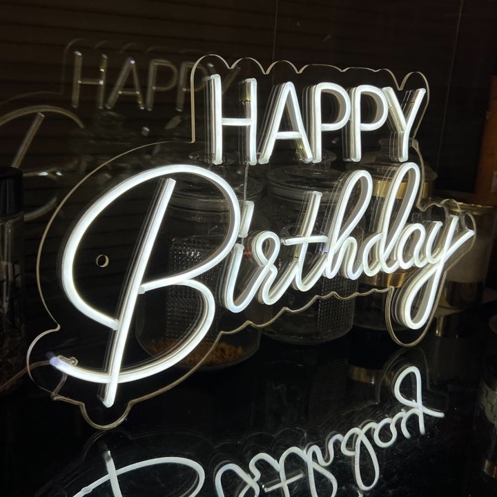 HAPPY BIRTHDAY neon | HPBD neon sign | Bảng đèn Chúc mừng sinh nhật LED neon sign