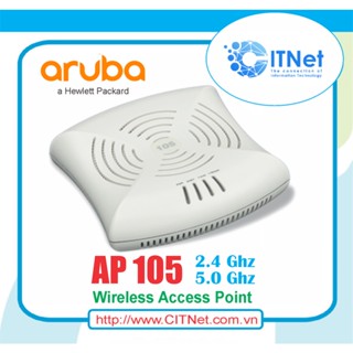 Bộ phát wifi Aruba 105 (IAP 105 US/RW) chuẩn N, hai băng tần, tính năng MESH vs ROAMING
