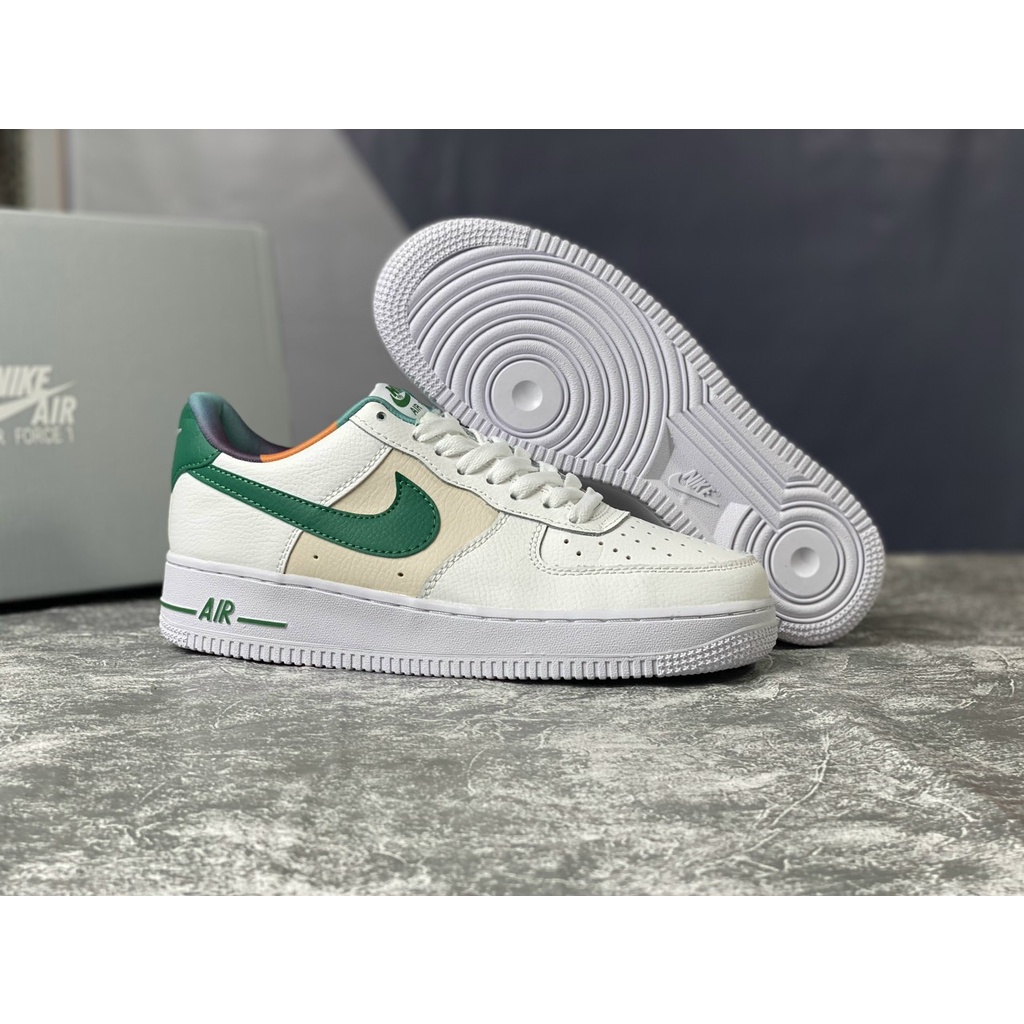 Giày Thể Thao Thời Trang Cặp Nam Nữ AF1 LV8 WHITE MALACHITE [chuẩn like auth]