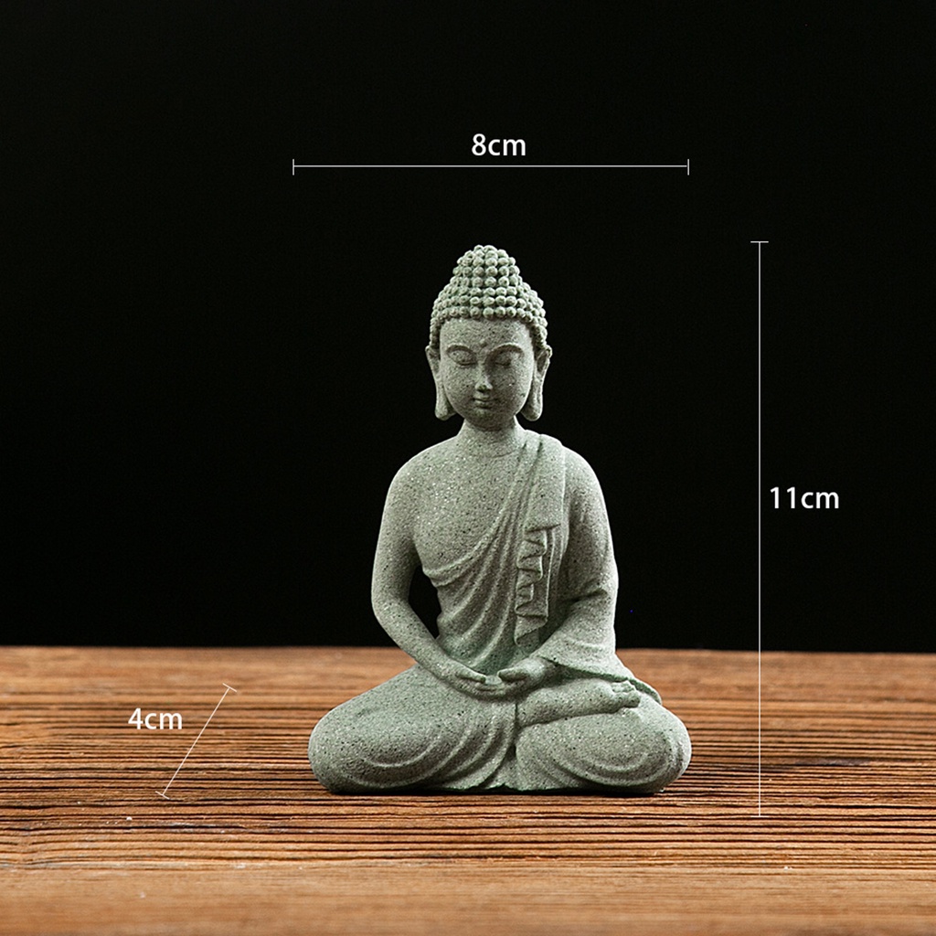 ”Tượng Phật Bằng Đá Cát Độc Đáo Trang Trí Nhà Cửa”