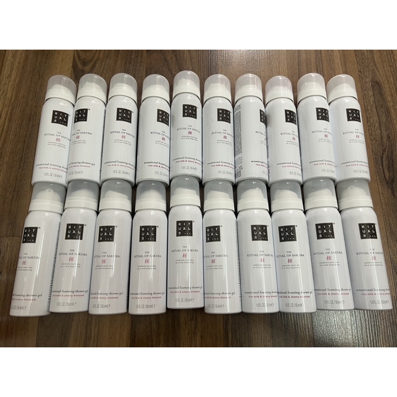 Bọt tắm Ritual of Sakura mùi Anh Đào 50ml date 5/2025