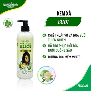 Kem Xả Bưởi Dưỡng Tóc Lucky Star 500ml