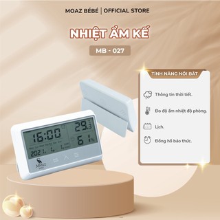 Nhiệt ẩm kế đa năng mb027 moaz bébé mb-027 & nhiệt kế kts mb040