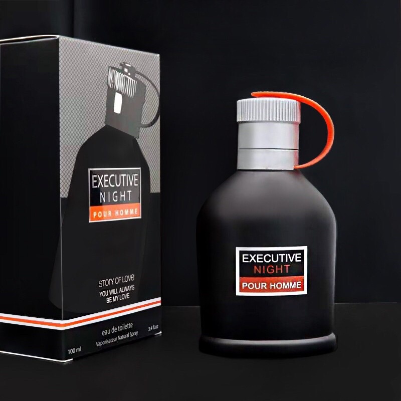 Nước Hoa Nam Executive Pour Homme Hương Tươi Mát, Sang Trọng, Nhẹ Nhàng Đầy Cuốn Hút, Ấn Tượng