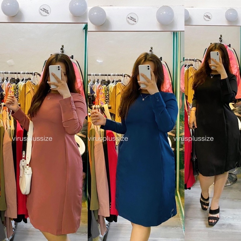 Đầm xuất hàn bigsize xuất xịn