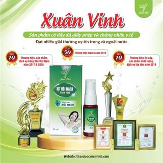 Xịt hôi nách xuân vinh