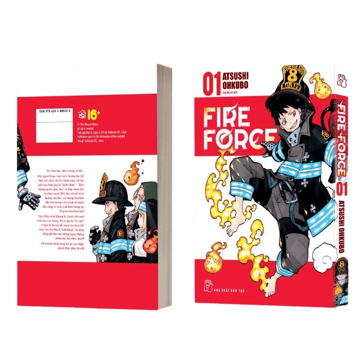 Truyện Tranh - Fire Force - Các Tập - Tặng Kèm Bookmark Giấy Hình Nhân Vật + Card Nhựa - NXB Trẻ - PC Manga