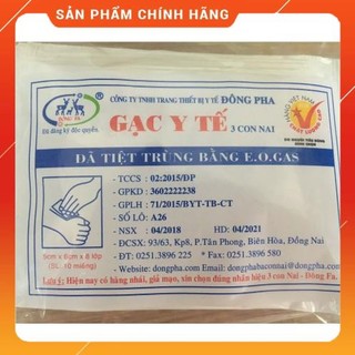 Gạc y tế 5x6x8 lớp đông pha