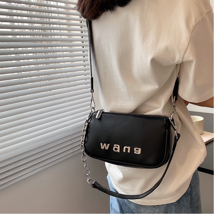 Túi xách nữ đeo 2 kiểu dây phối xích cực lạ chất da mềm mịn cao cấp Capucha T282