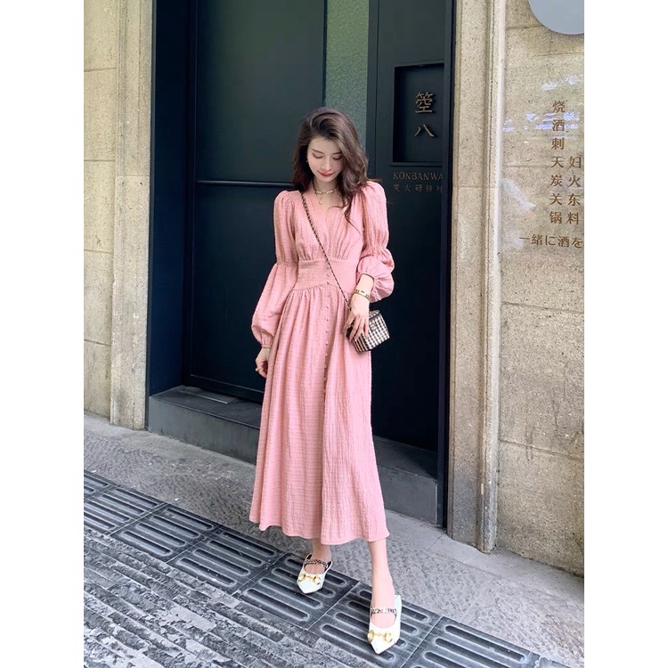 Váy tiểu thư ULZZANG  cao cấp dáng dài - KB05 - Janna house