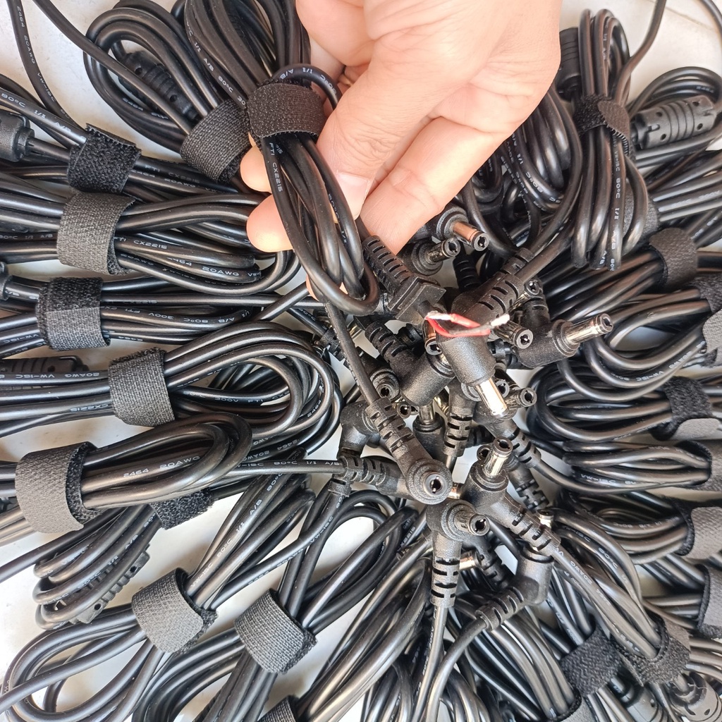 Dây Sạc DC Chân Cắm 5.5x2.5mm Thay Thế Cho Asus, Lenovo, Toshiba