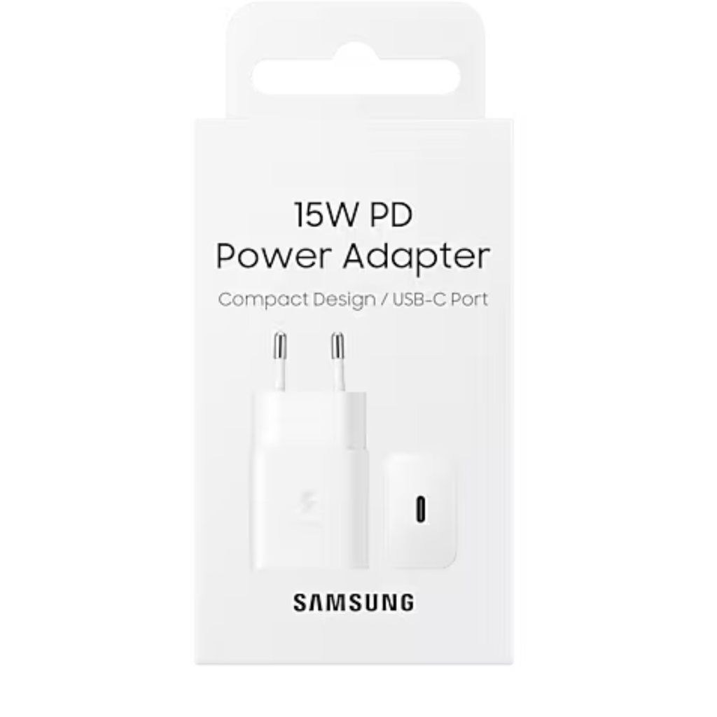 Cốc Sạc Samsung Power Adapter 15W Type C PD EP-T1510 - Hàng Chính Hãng